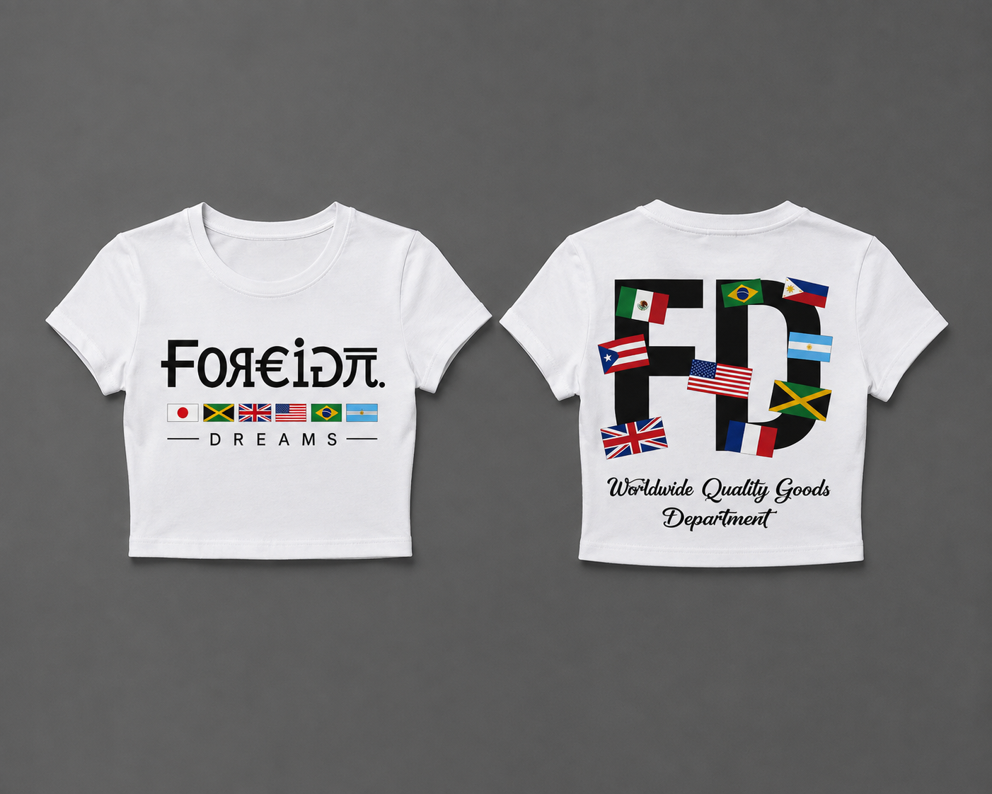 Ladies Worldwide Quality Crop Top