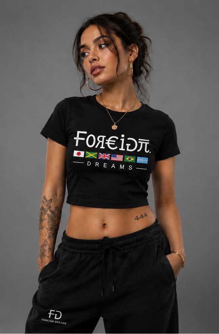 Ladies Worldwide Quality Crop Top
