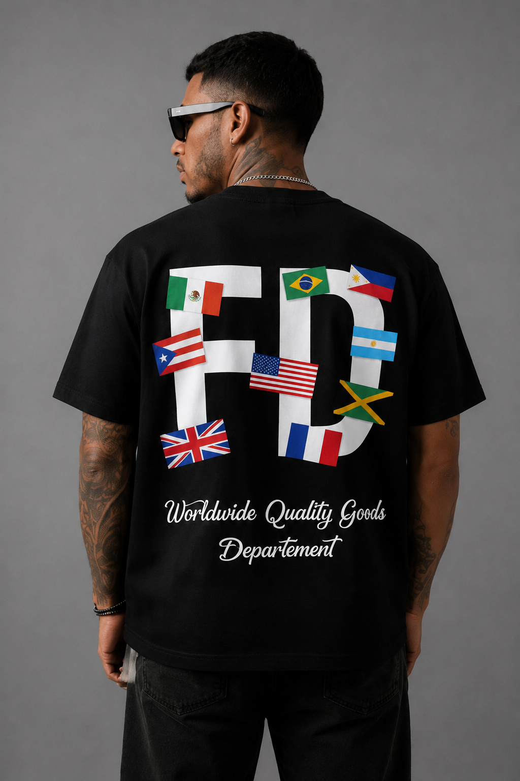 Men's Foreign Dreams Worldwide Quality T-Shirt