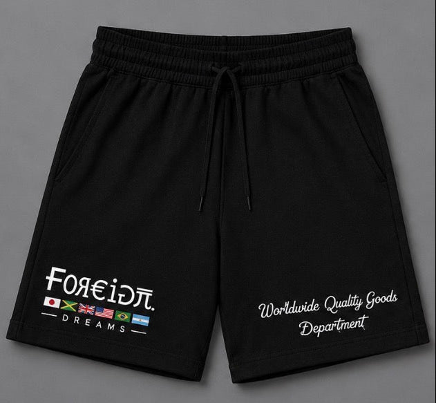 Men's Foreign Dreams Worldwide Quality Shorts