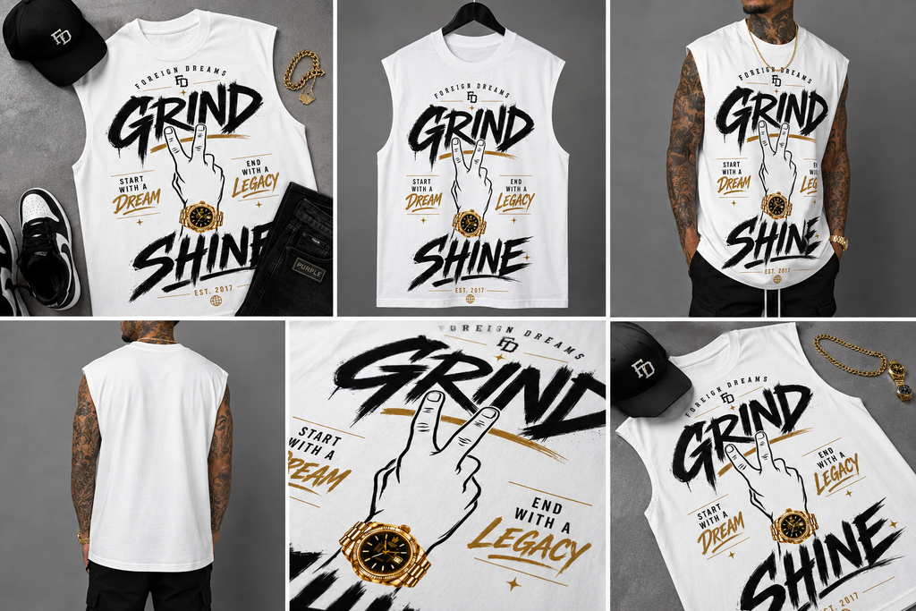 Grind 2 Shine Sleeveless Tee