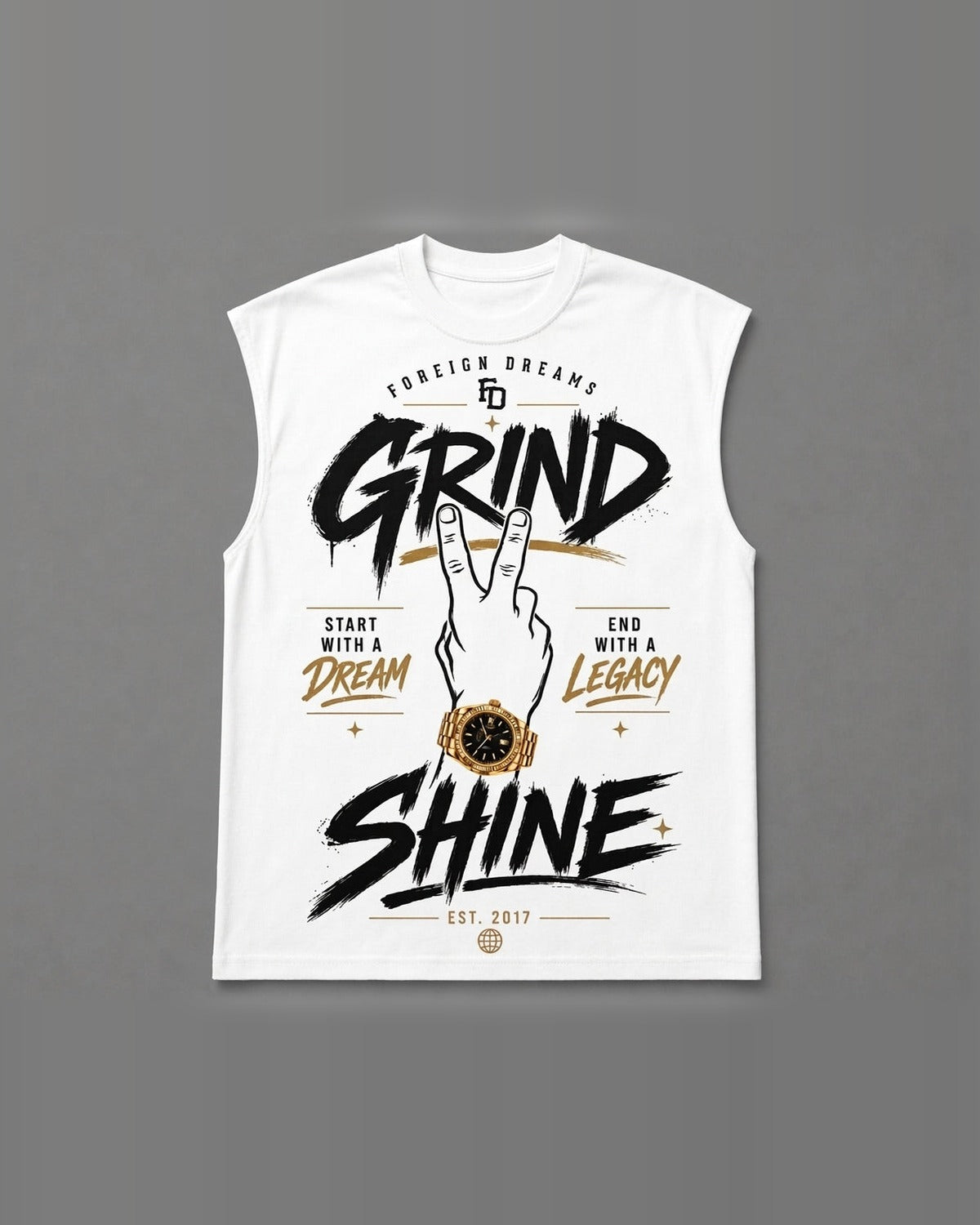 Grind 2 Shine Sleeveless Tee