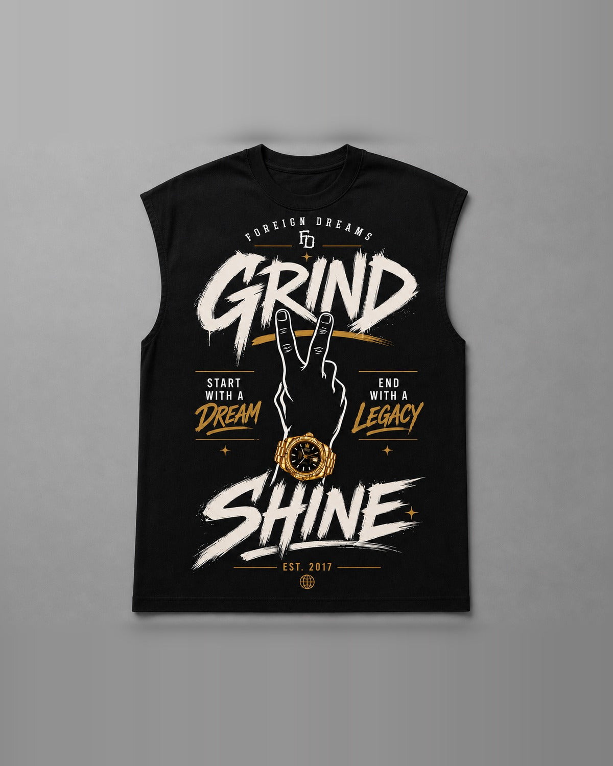 Grind 2 Shine Sleeveless Tee