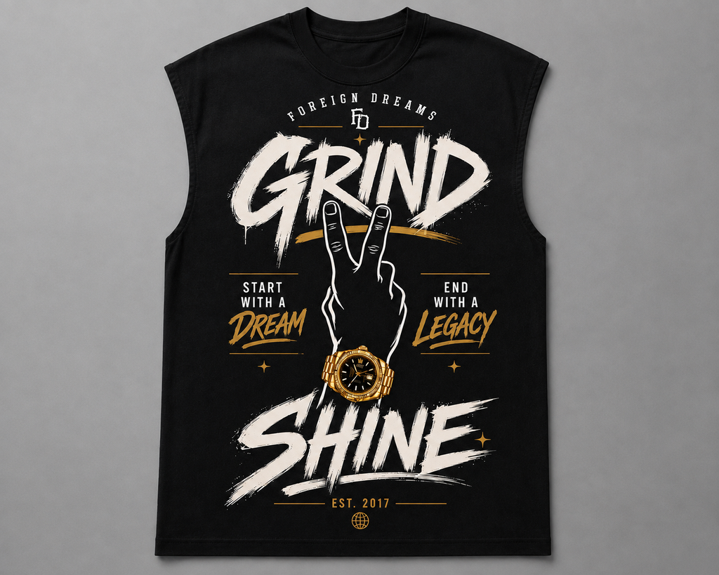 Grind 2 Shine Sleeveless Tee