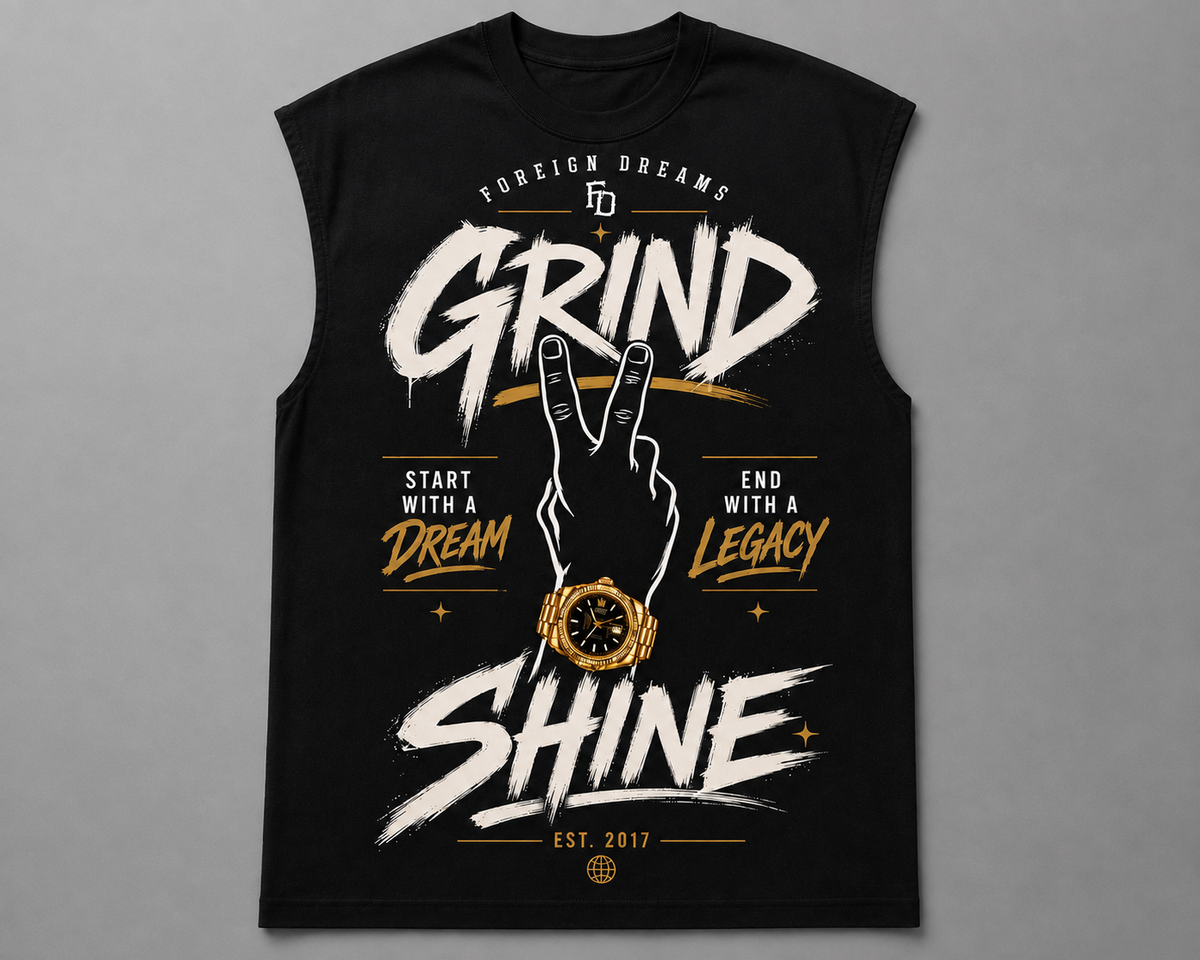 Grind 2 Shine Sleeveless Tee