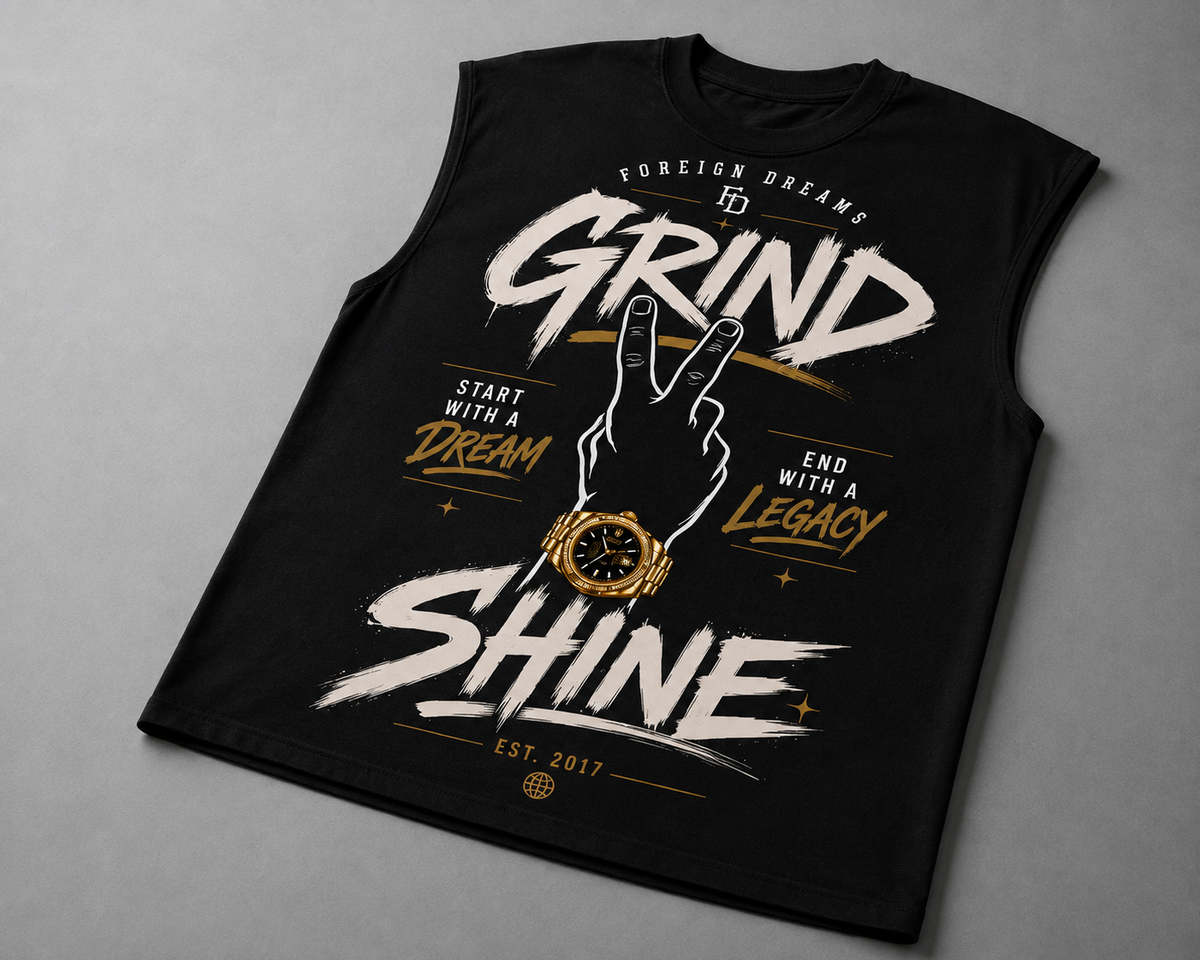 Grind 2 Shine Sleeveless Tee